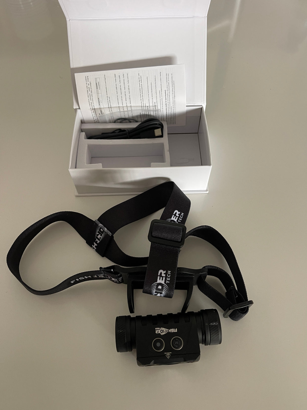 Fish Finder Tech LED Head Torch – 4000 Lumens