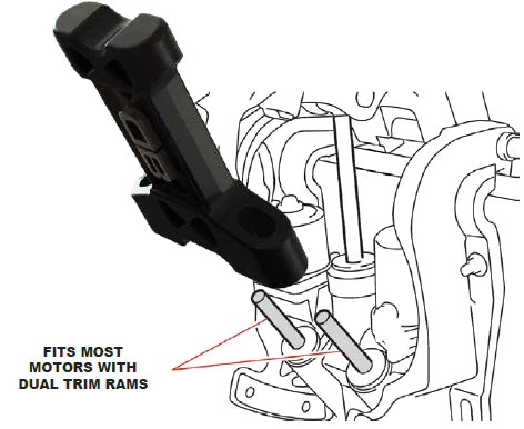 Transom Saver & Steering Clip Combo