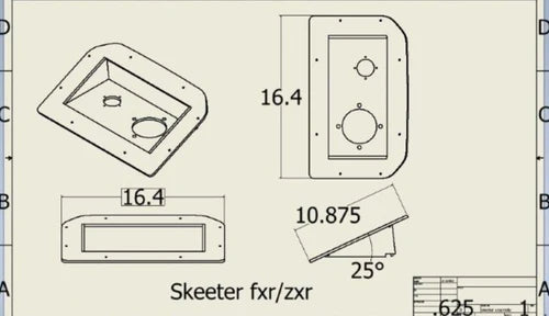 Leveling Plate - Skeeter FXR / ZXR