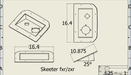Leveling Plate - Skeeter FXR / ZXR