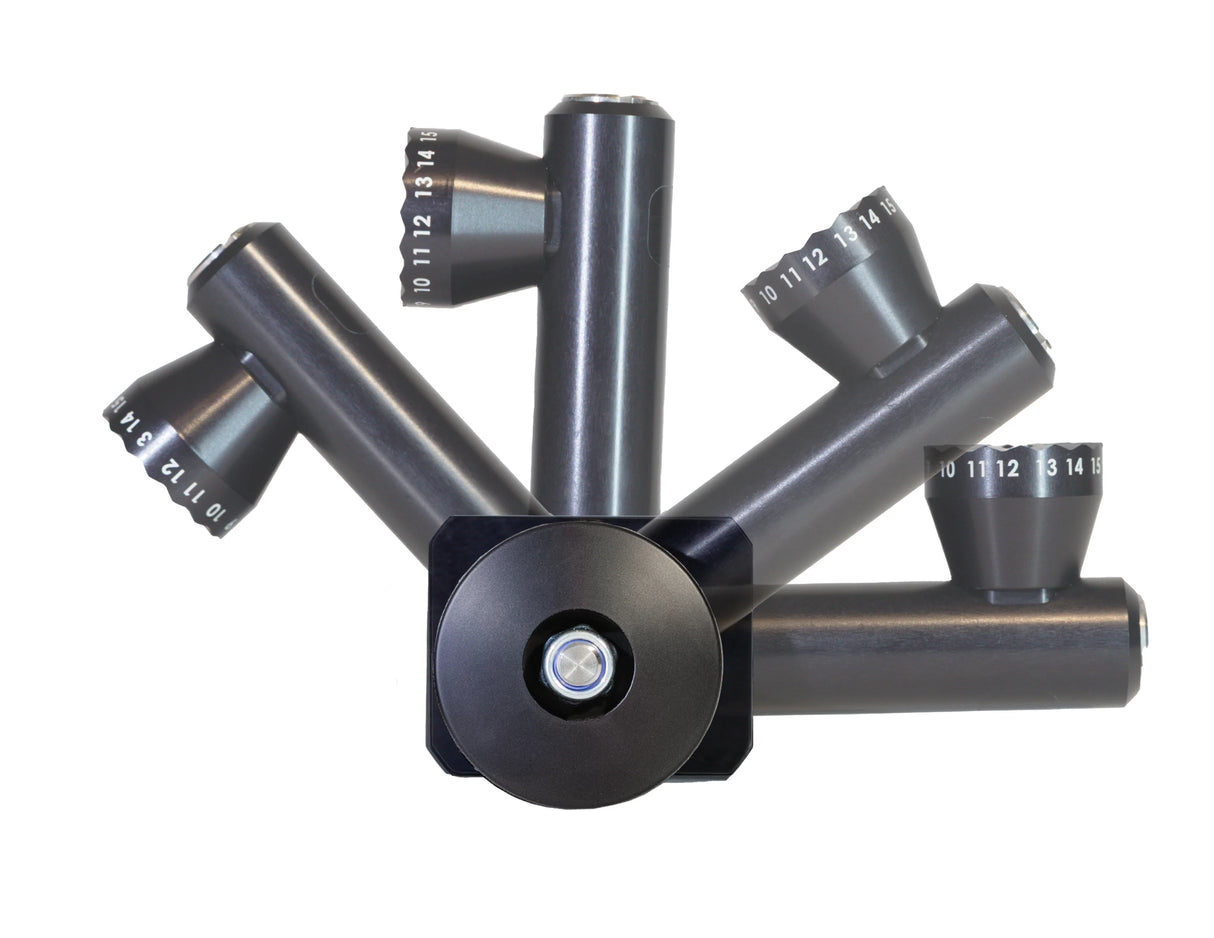 Beatdown zeroed in transducer mount