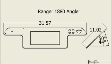 Leveling Plate - Ranger 1880 Angler