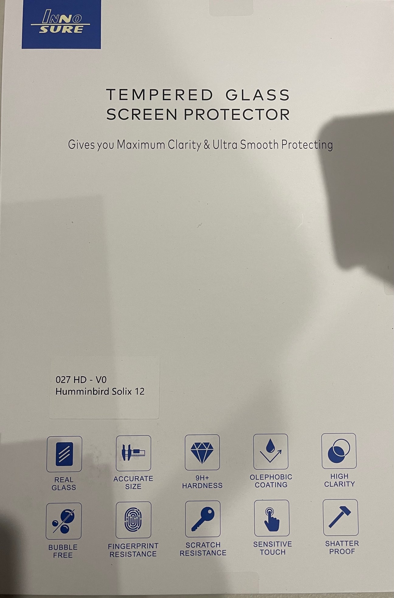 Humminbird Solix 12 Screen Protector showing 110e313e 72f1 af25 a9aae709dce3