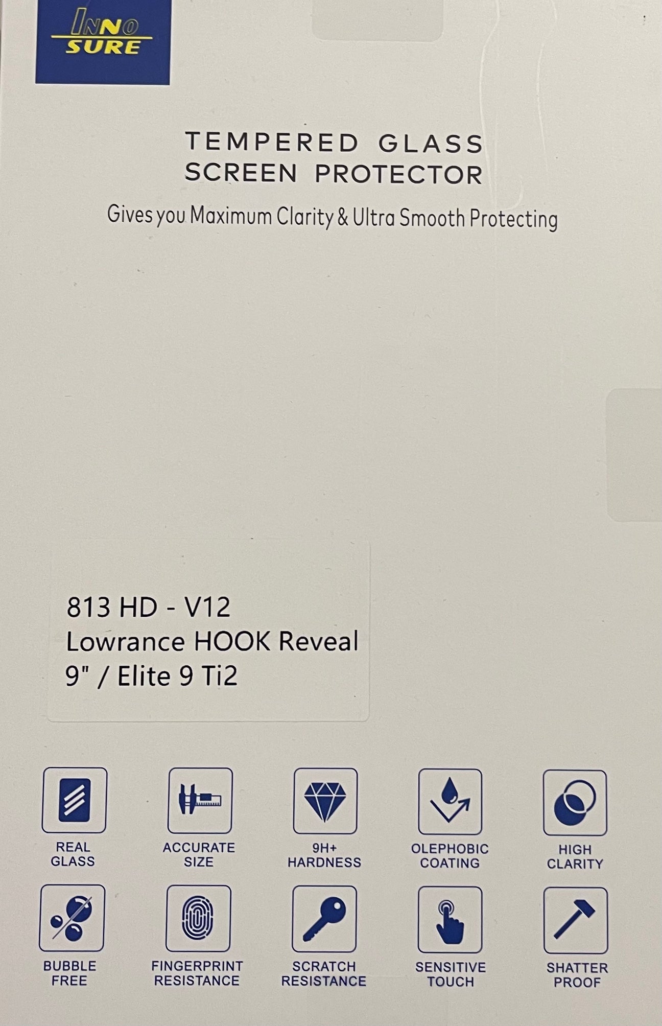 Lowrance Elite 9 TI2 Screen Protector showing 430cc889 301f 4cff a9db 35e4ff04d77d