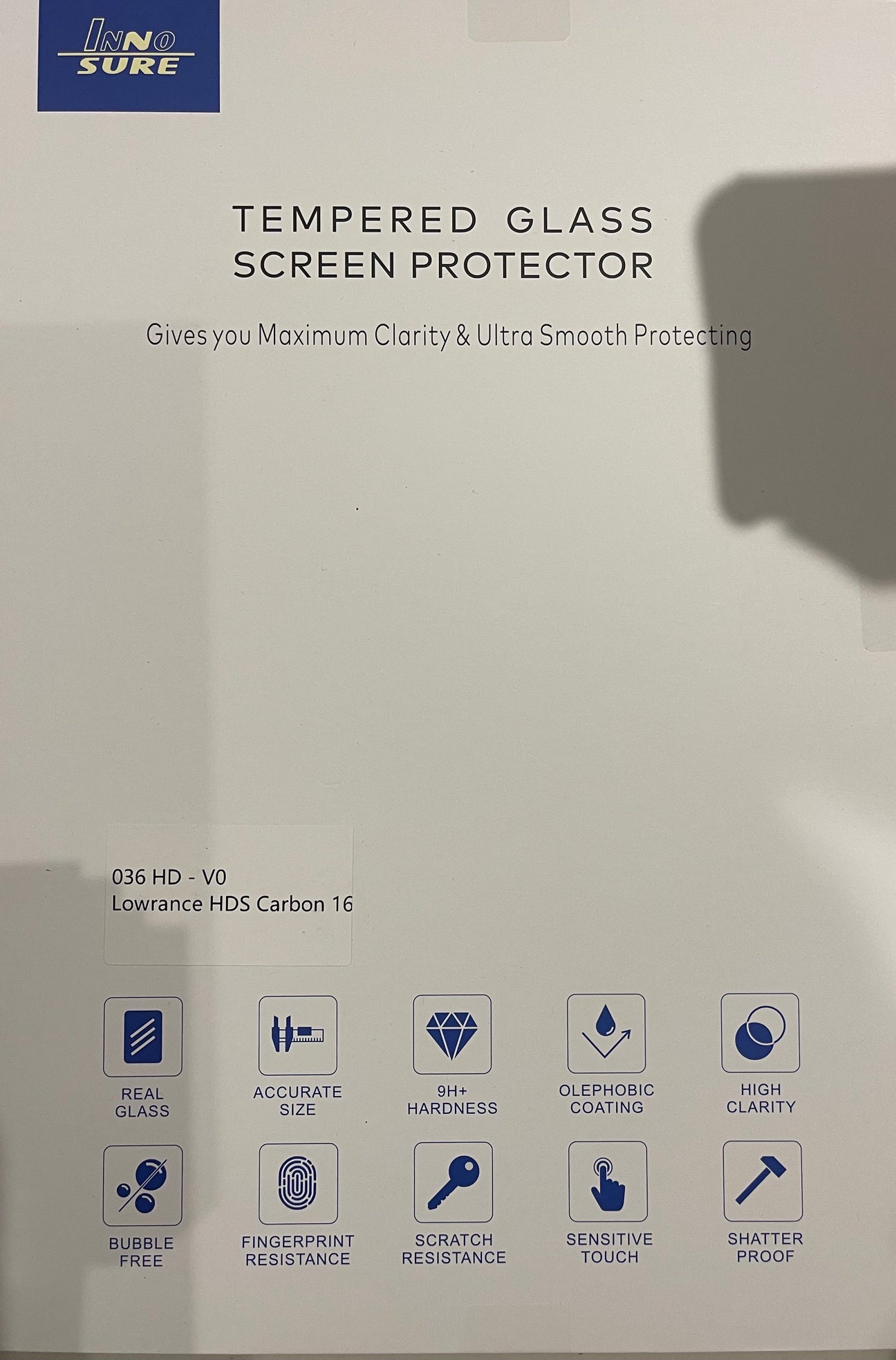 Lowrance HDS Carbon 16 Screen Protector showing 5b6a372d 4f61 b080 992635d59611