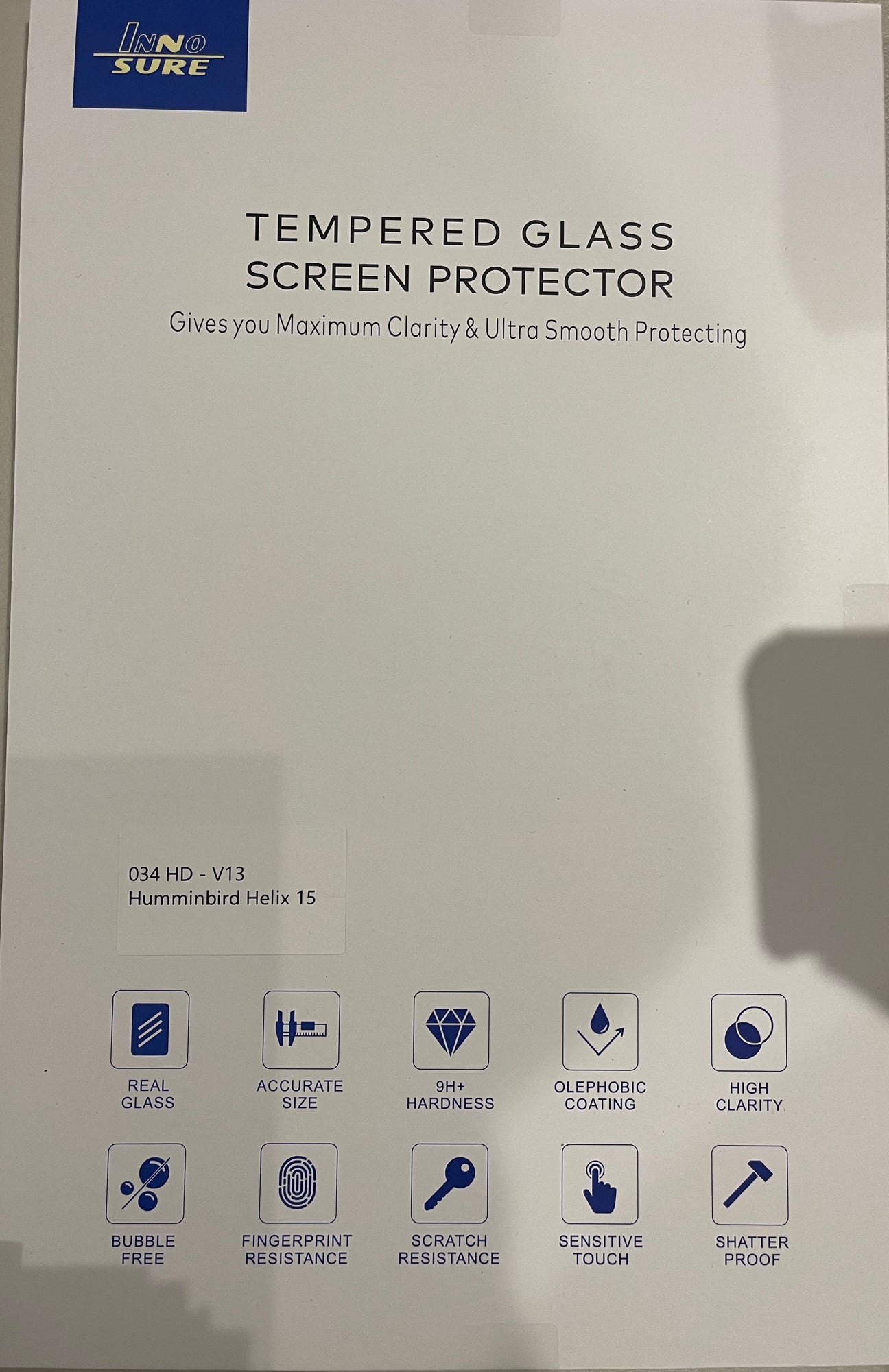 Humminbird Helix 15 Screen Protector showing eb2e71bc c52a 4c88 a471 e2defd93a284