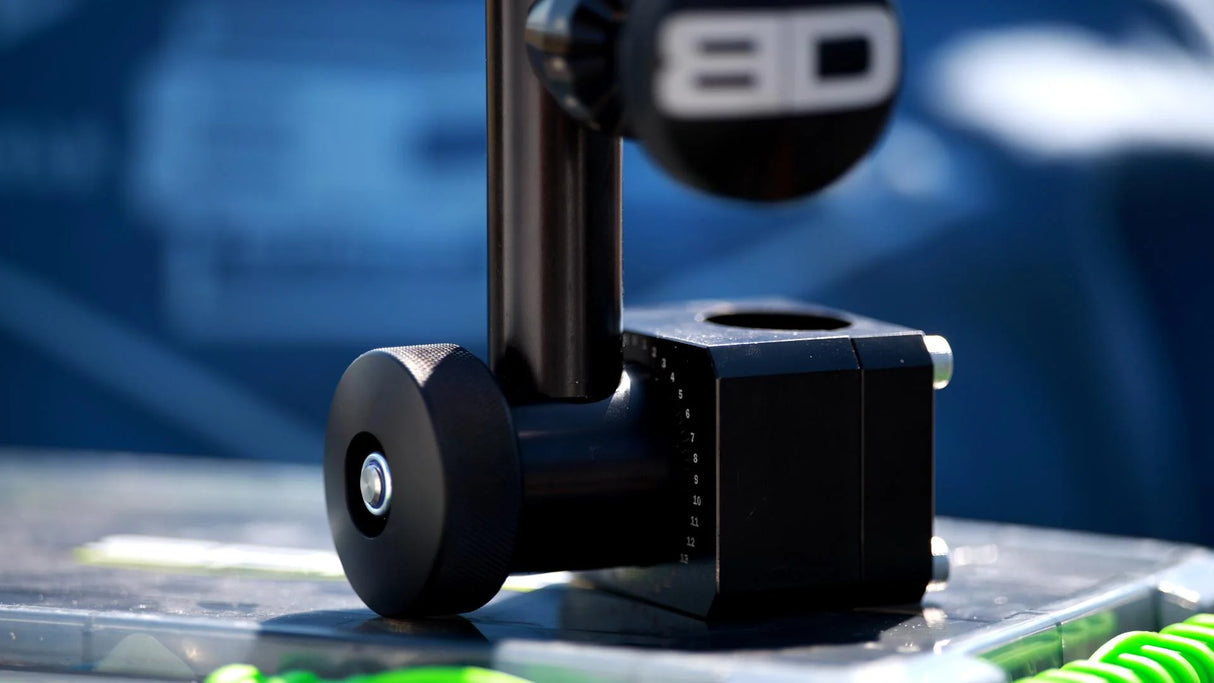 Beatdown zeroed in transducer mount