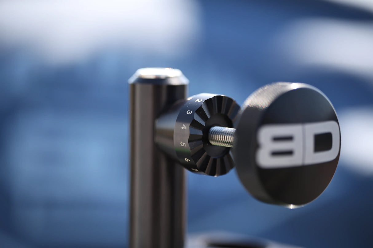 Beatdown zeroed in transducer mount