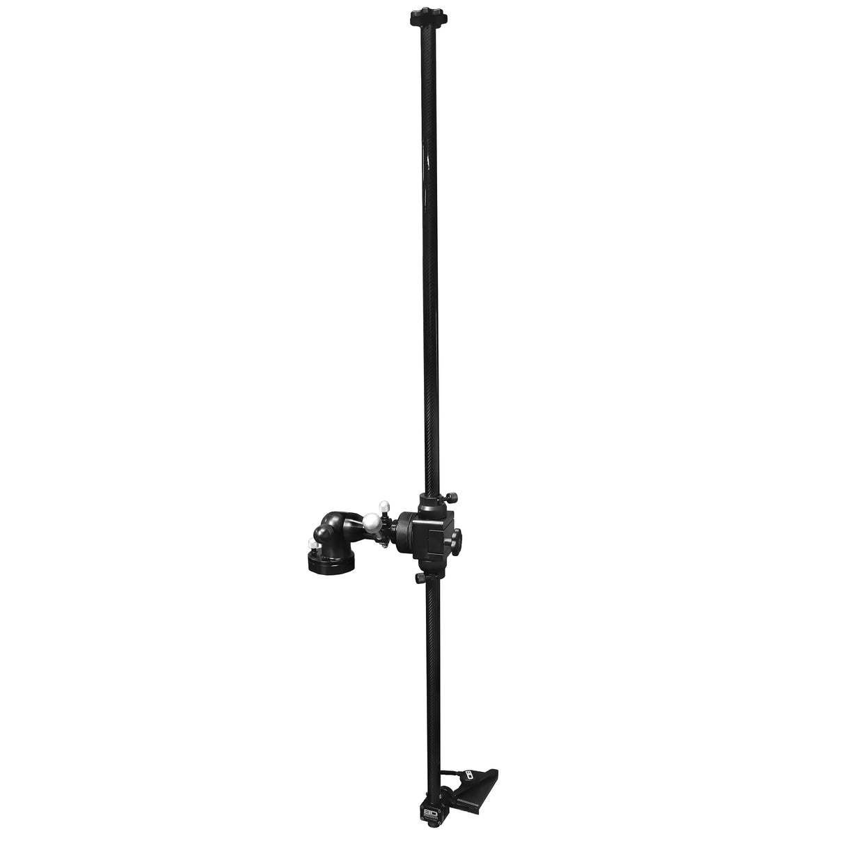 Dead Hold 360 Carbon Transducer Pole with adjustable fish finder transducer mount