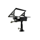 Angled side product view of Garmin 9000 Short Mount with BeatDown cradle