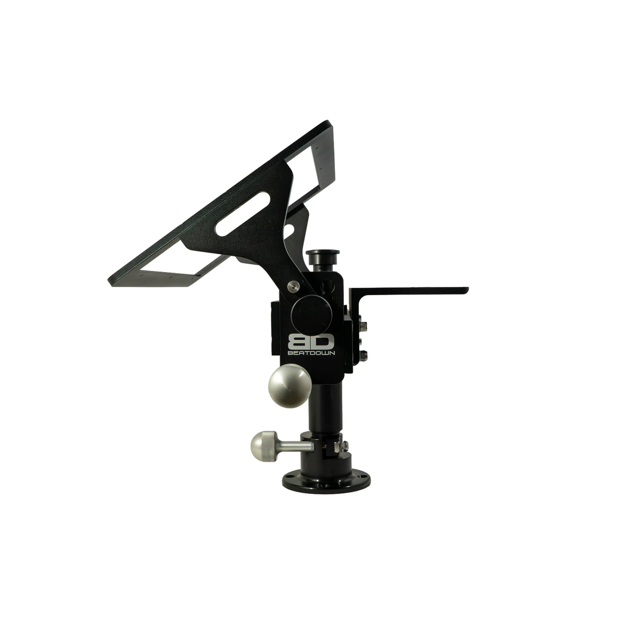 Side view of Garmin 9000 Short Mount showing angled cradle position