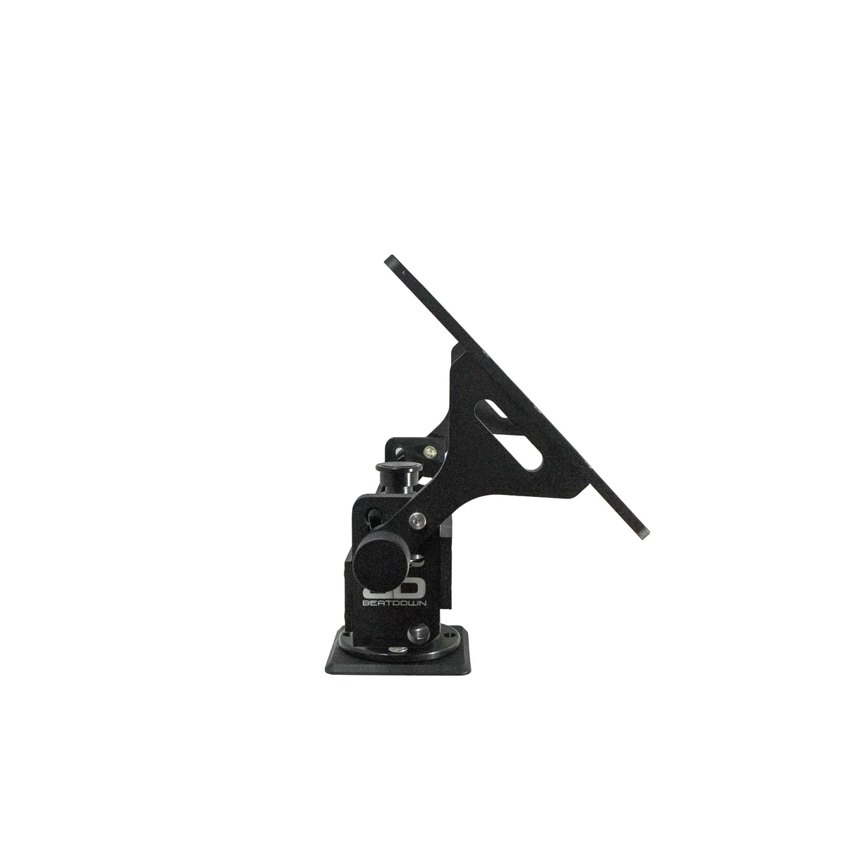 Side profile of Garmin 9000 Short Mount with BeatDown adjustment hardware