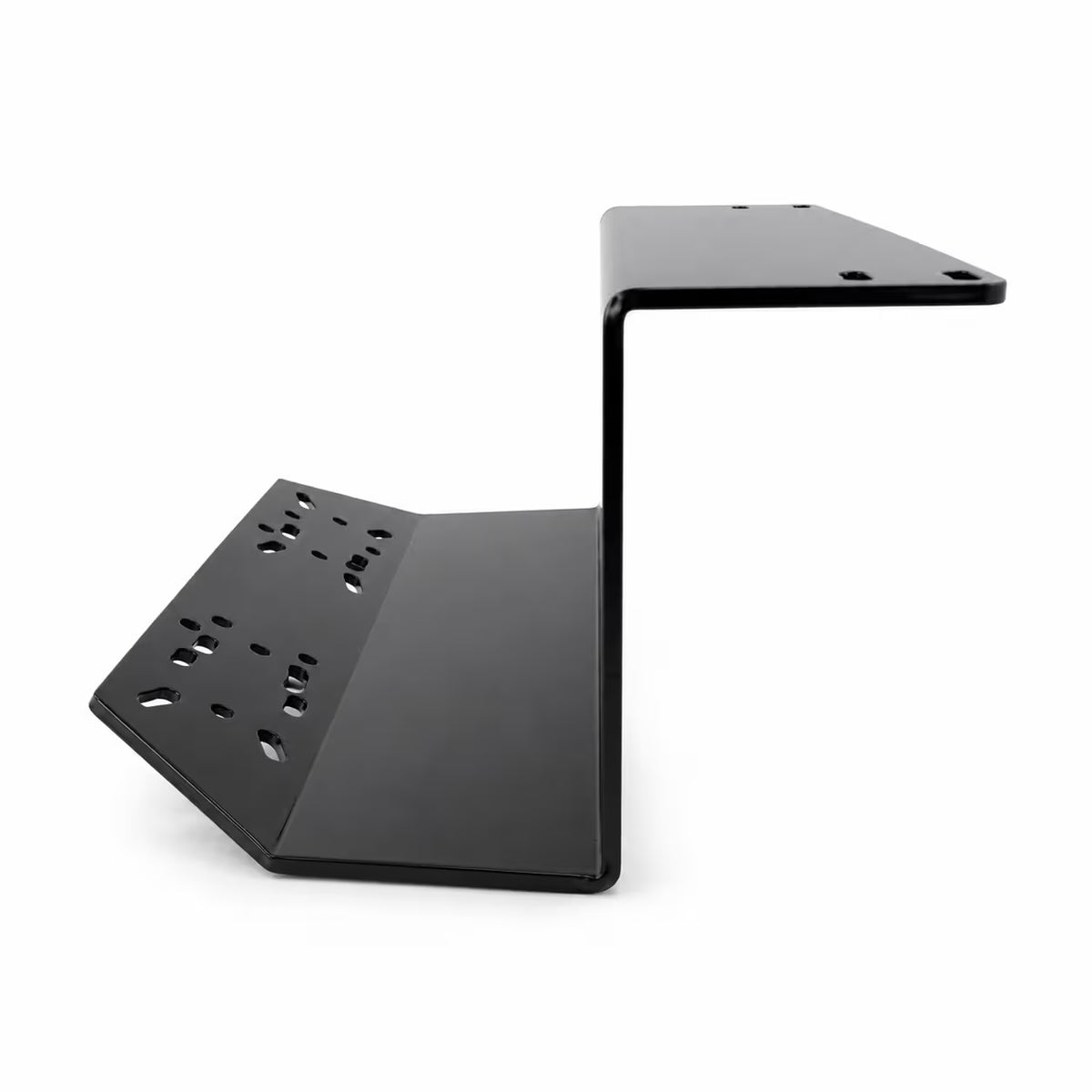 Side profile of Pelican Light Plate showing raised bracket design
